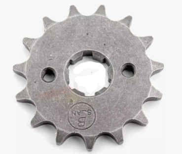 Ritzel 428 15 Zähne vorne für Dirtbike Kayo TT 140 14/17 und Dirtbike Kayo TT 125 14/17